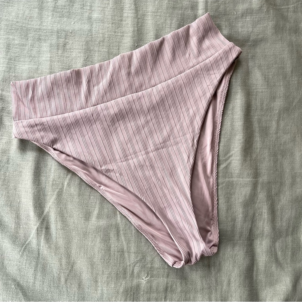 aerie High-Cut Cheeky Bikini Bottoms
